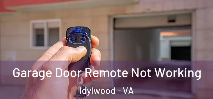  Garage Door Remote Not Working Idylwood - VA