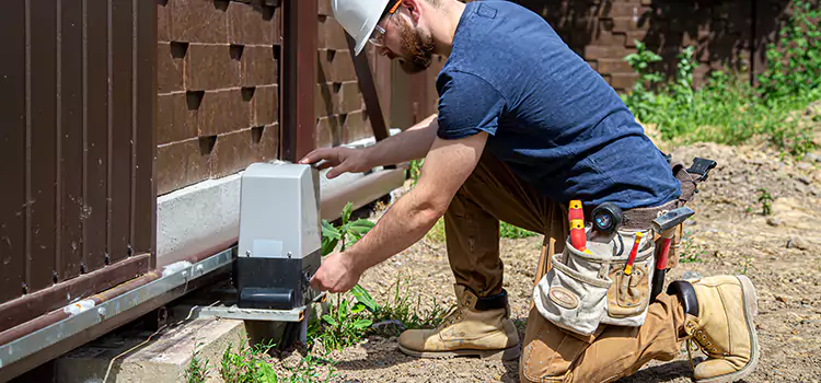 Electric Driveway Gate Installation Idylwood