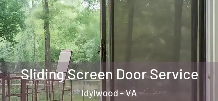 Sliding Screen Door Service Idylwood - VA